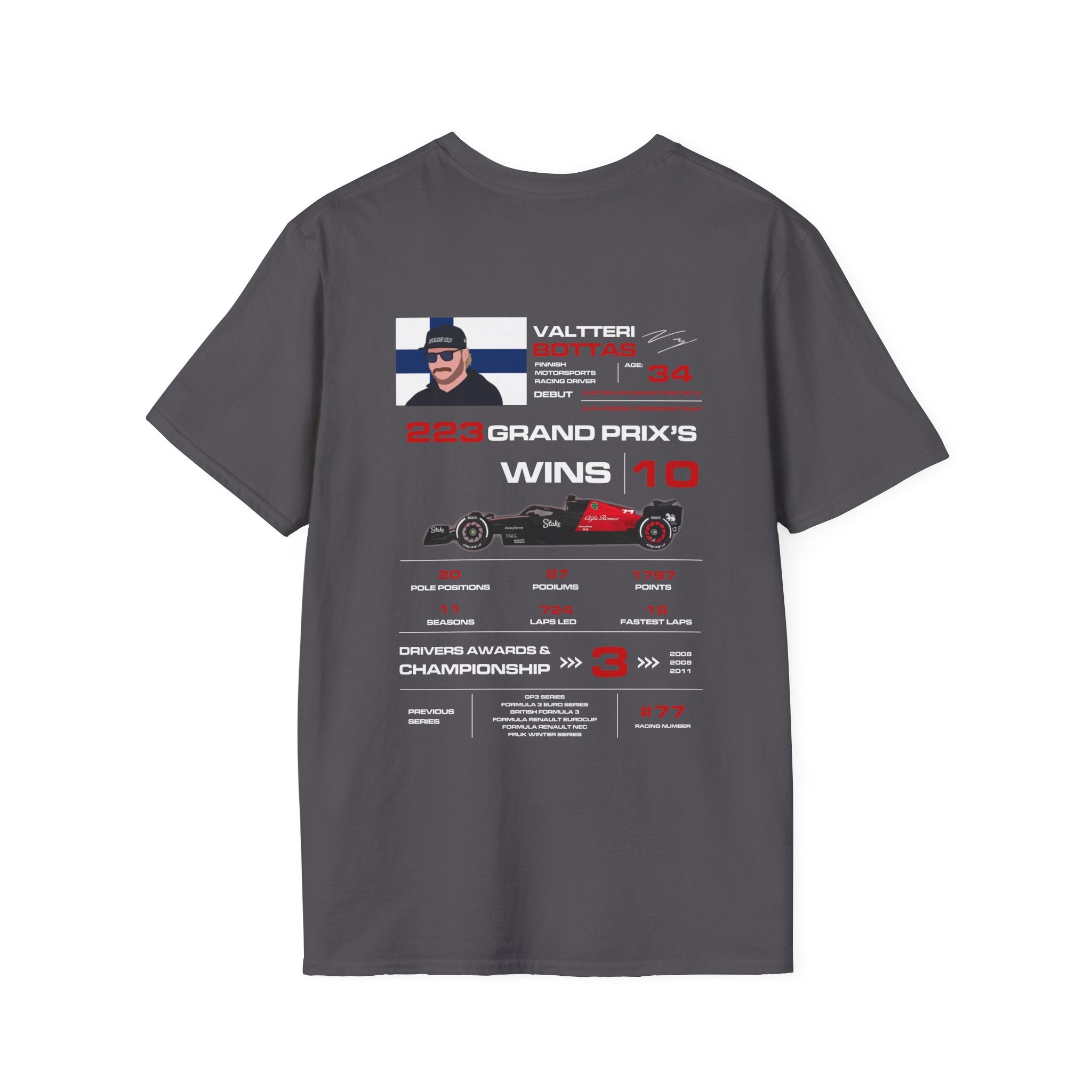 VALTTERI BOTTAS FORMULA ONE TEE