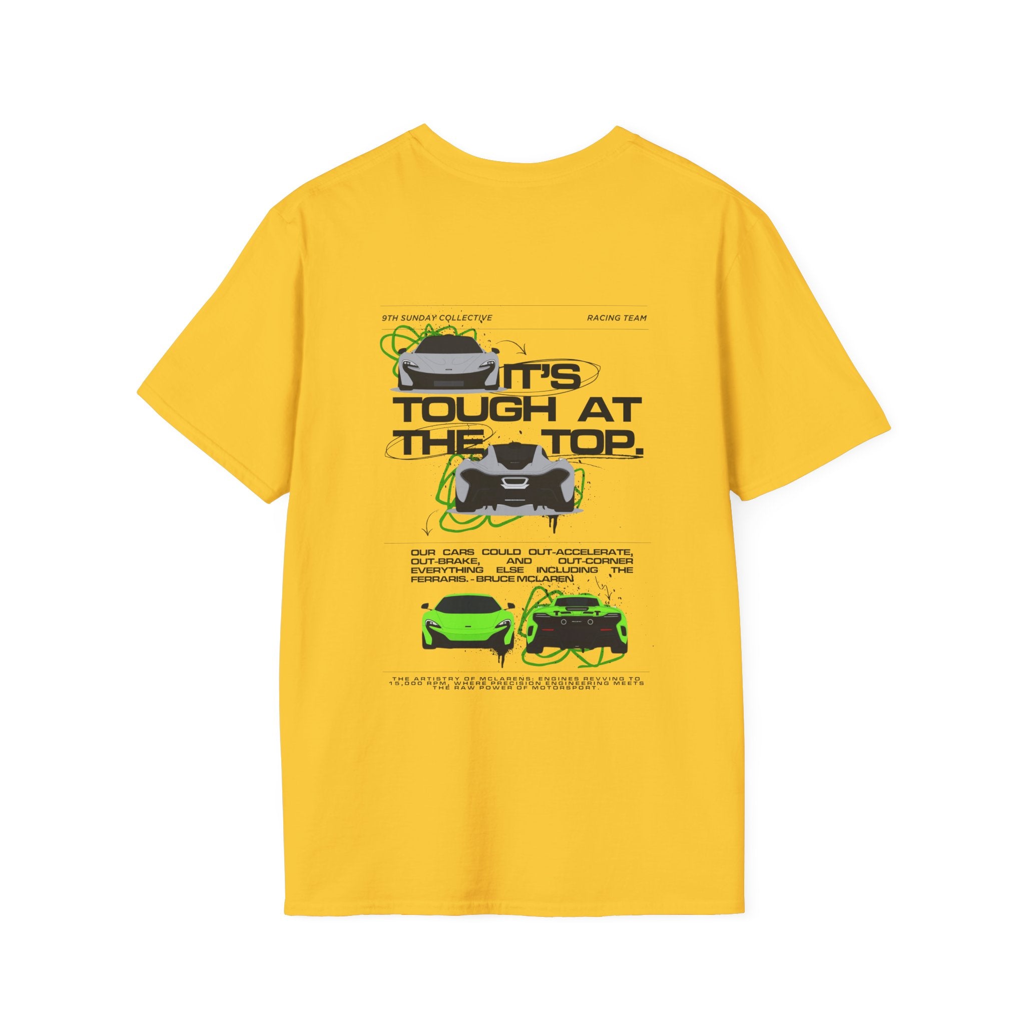 ITS TOUGH AT THE TOP RACING TEE