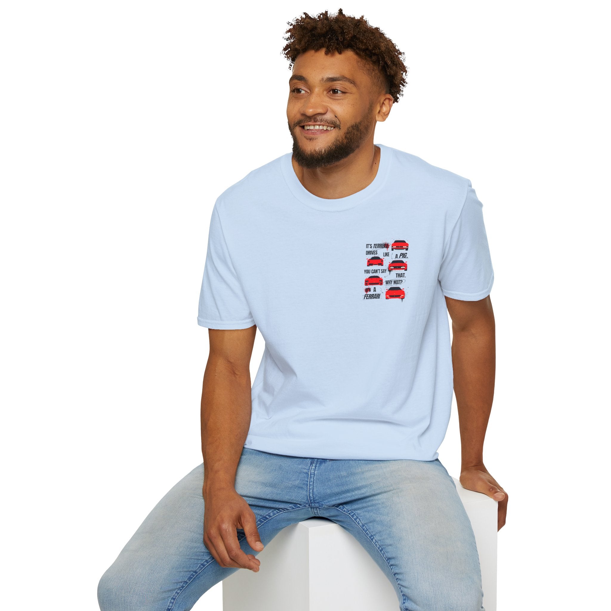 DRIVES LIKE A PIG RACING TEE