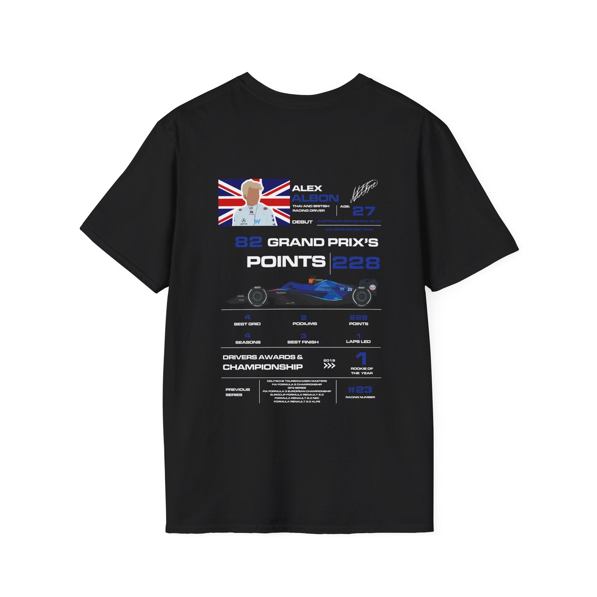 ALEX ALBON FORMULA ONE TEE
