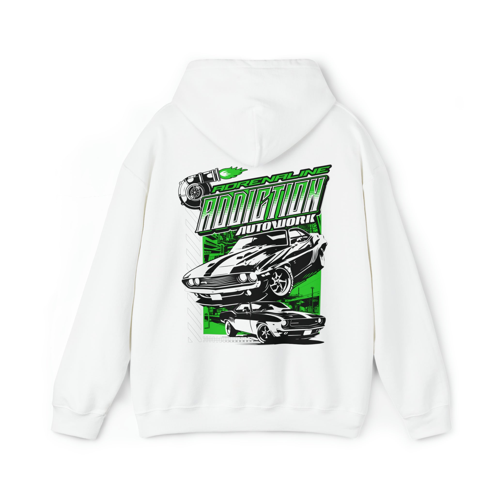 ADRENALINE ADDICTION AUTOWORK HOODIE