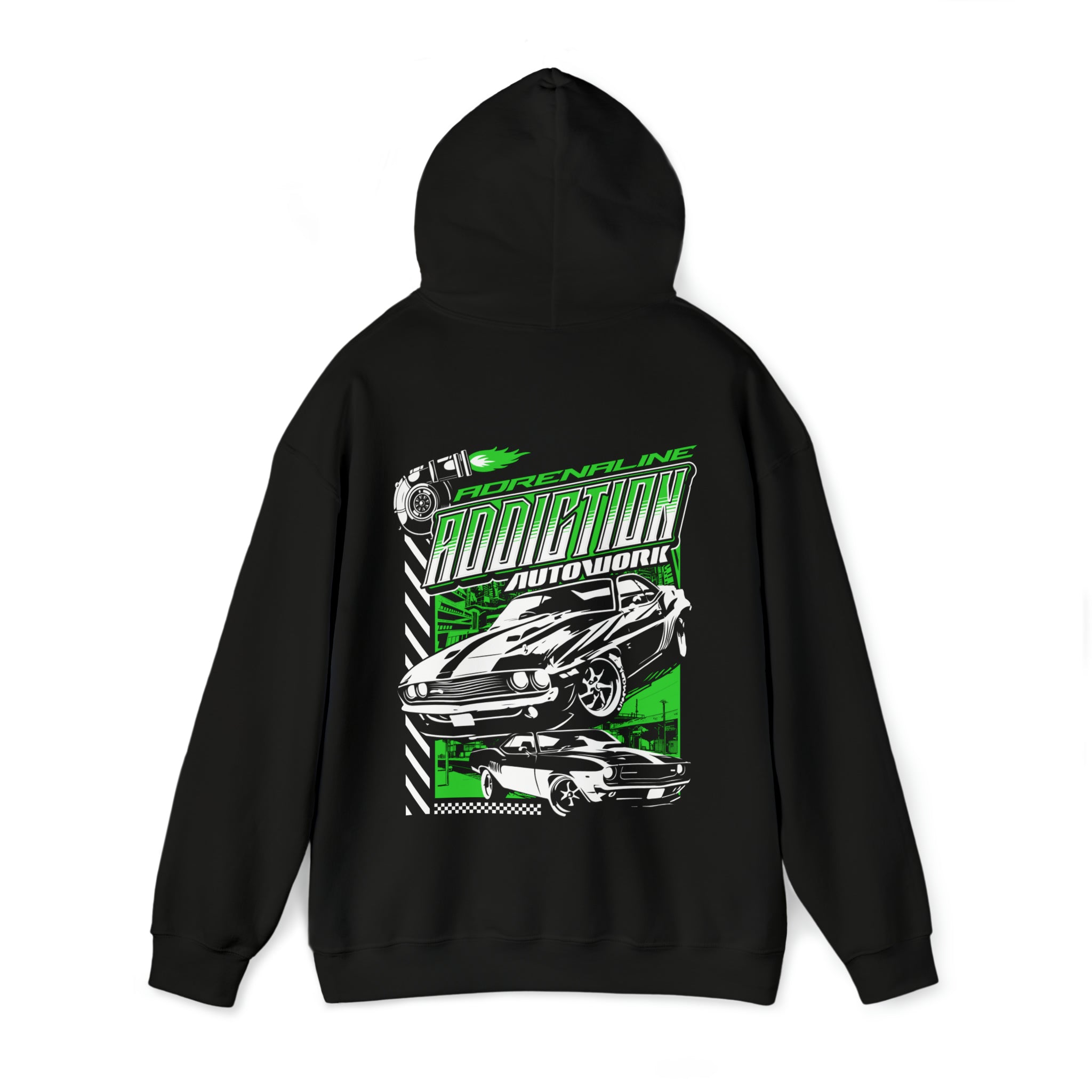 ADRENALINE ADDICTION AUTOWORK HOODIE
