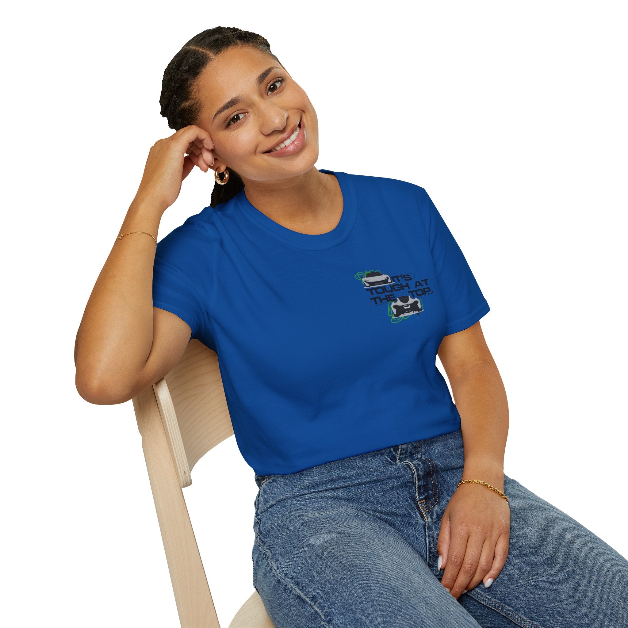 ITS TOUGH AT THE TOP RACING TEE