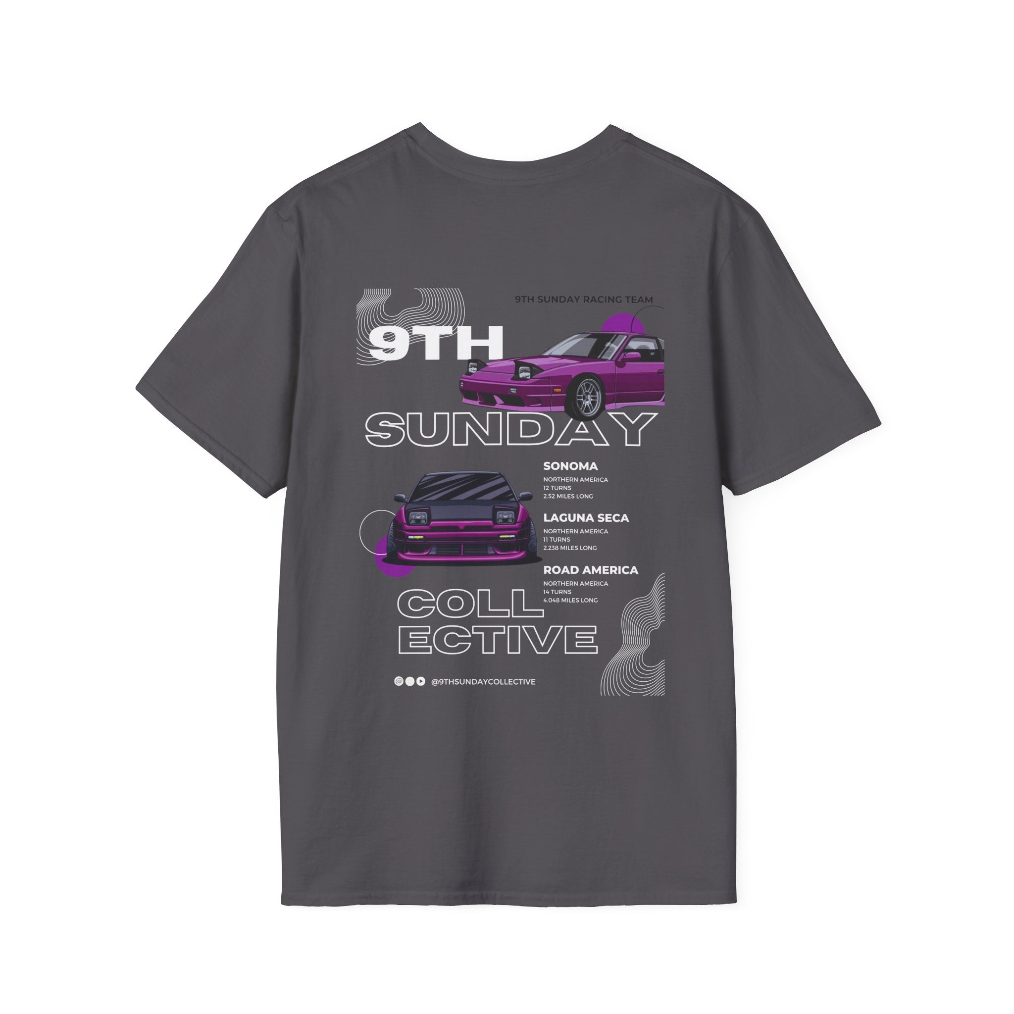 9TH SUNDAY PURPLE RACING TEE