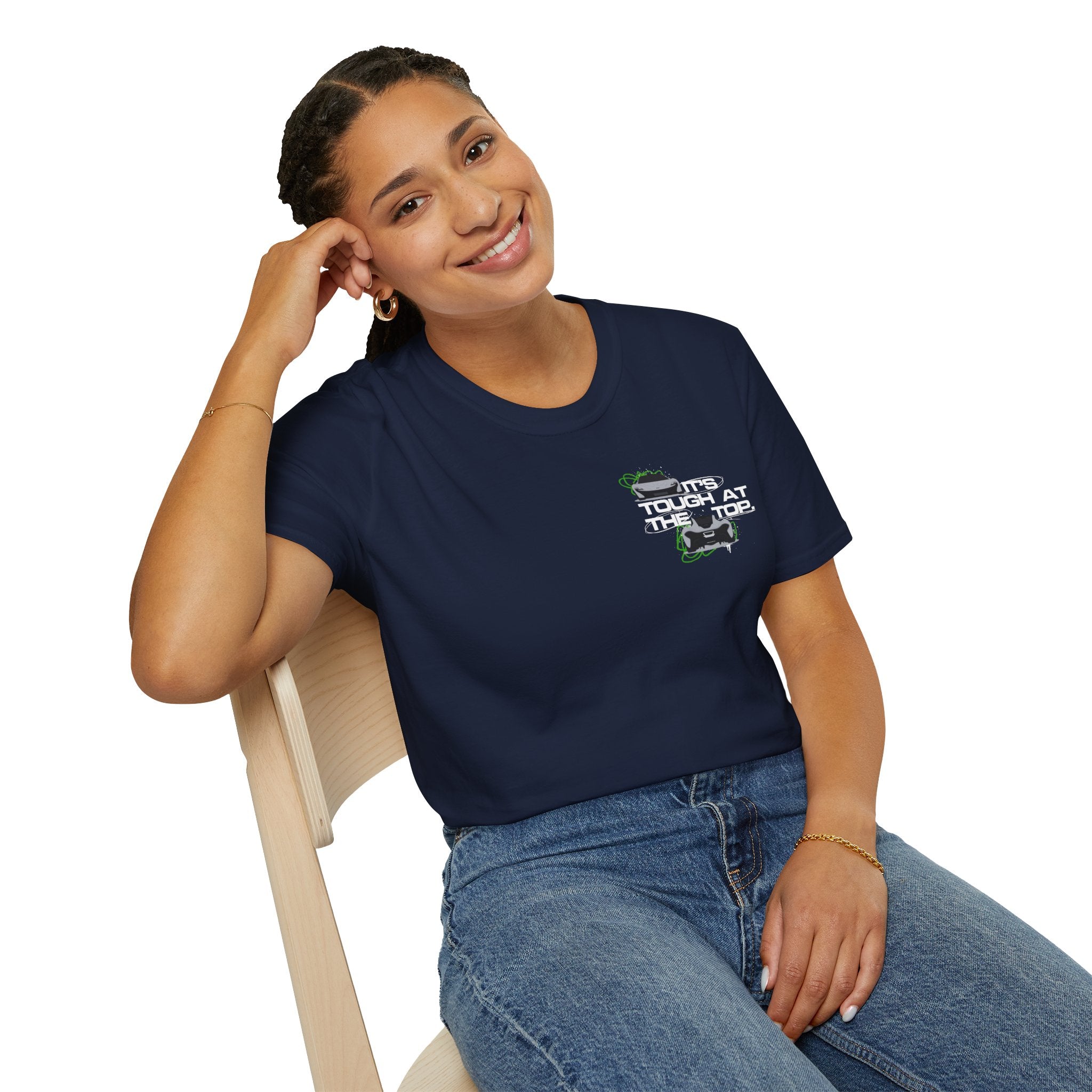 ITS TOUGH AT THE TOP RACING TEE
