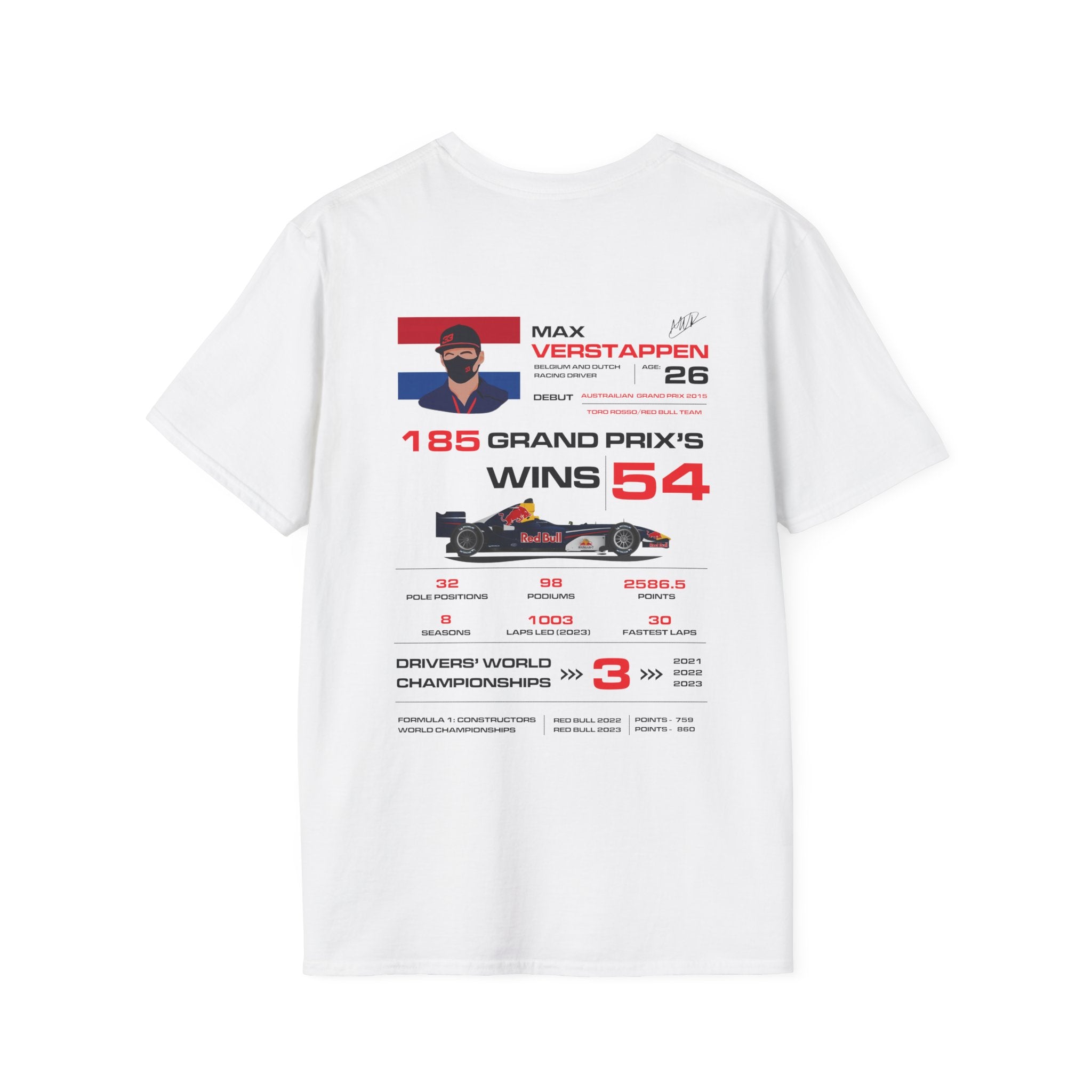 MAX VERSTAPPEN FORMULA ONE TEE
