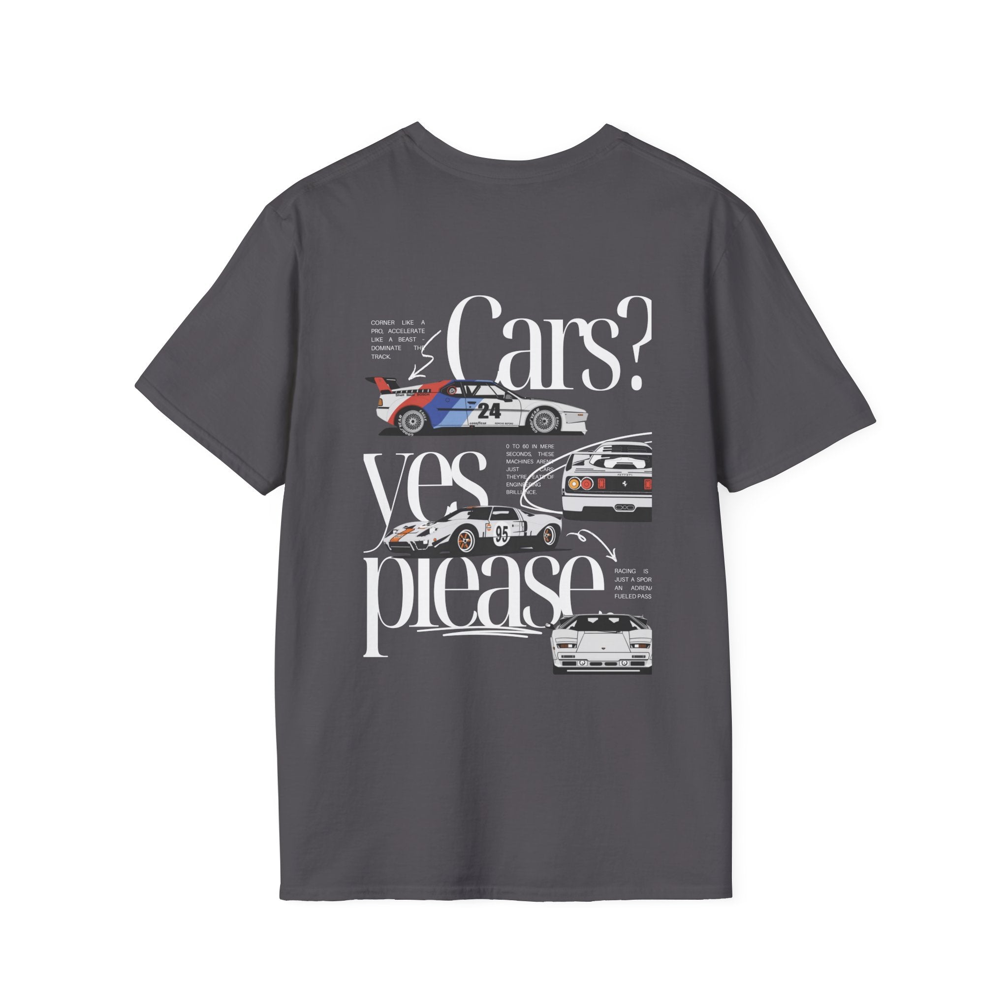 CARS - YES - PLEASE - RACING TEE