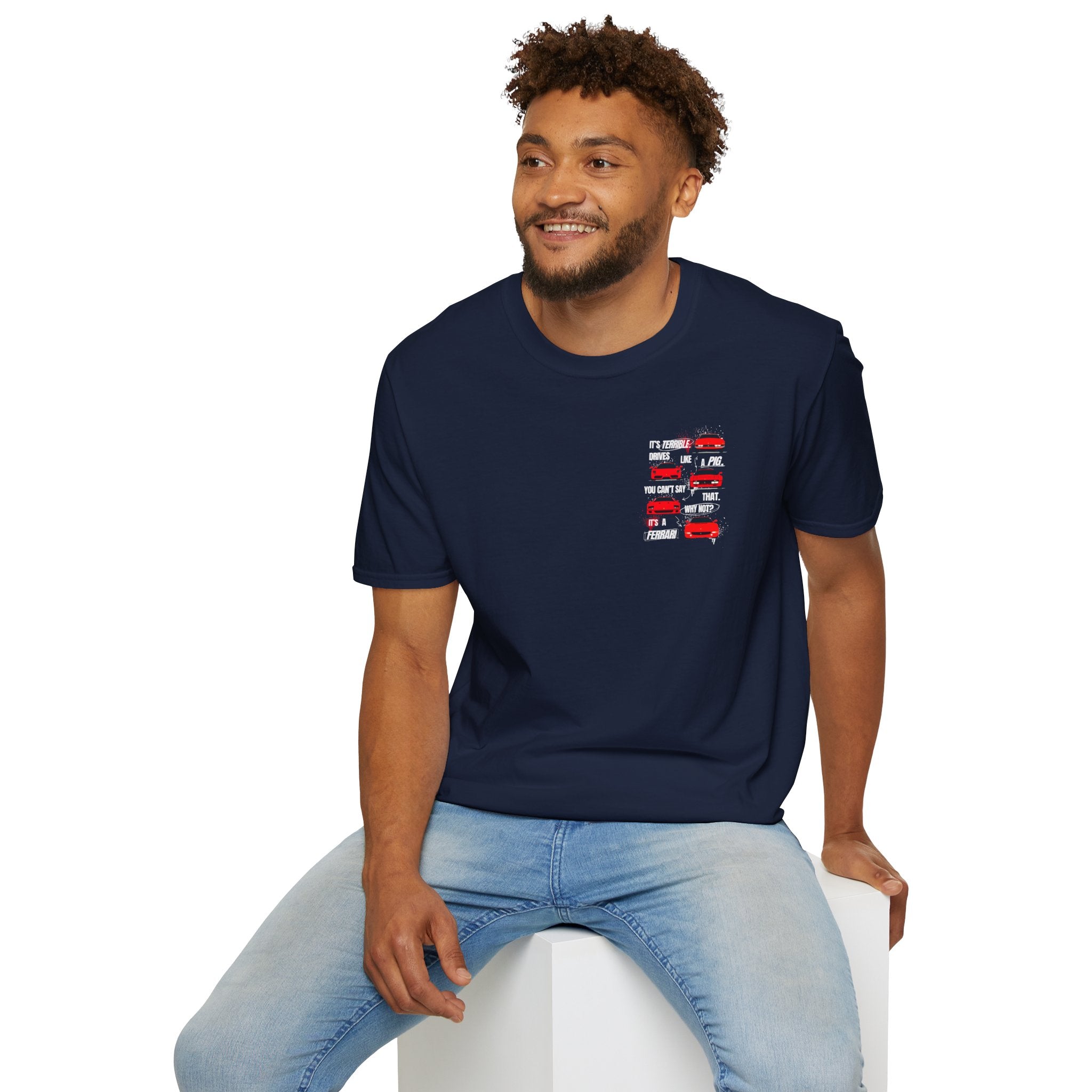 DRIVES LIKE A PIG RACING TEE
