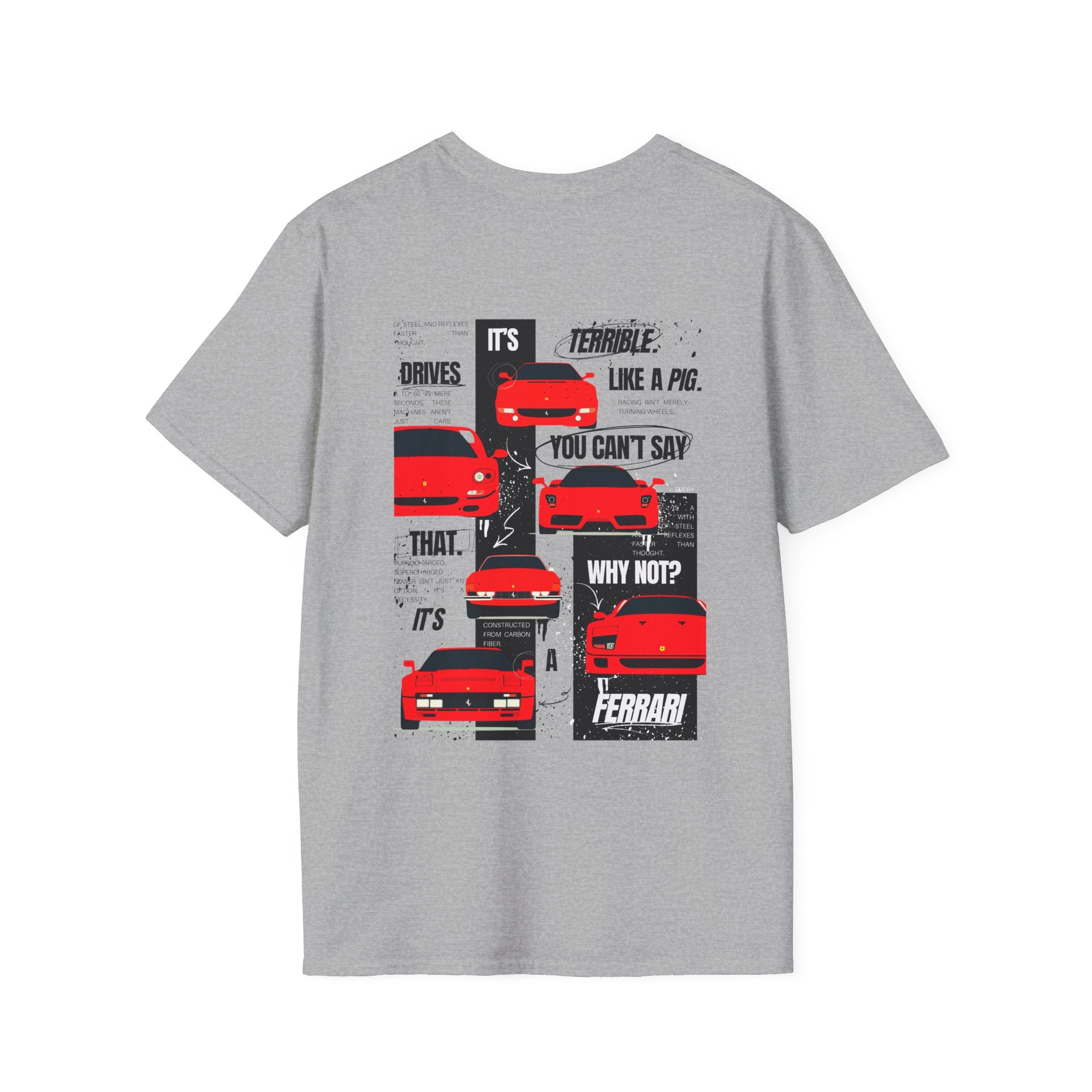 DRIVES LIKE A PIG RACING TEE
