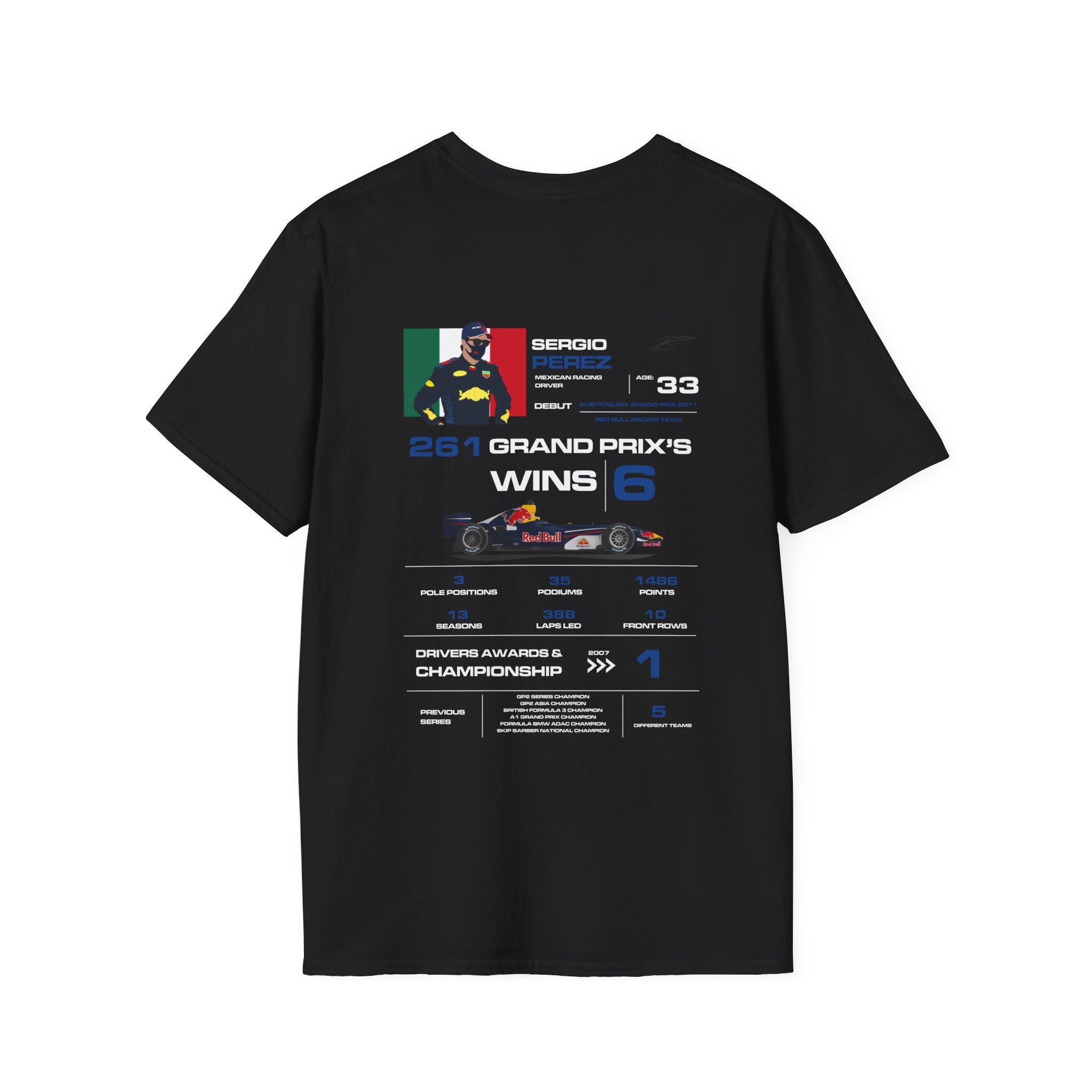 SERGIO PEREZ FORMULA ONE TEE