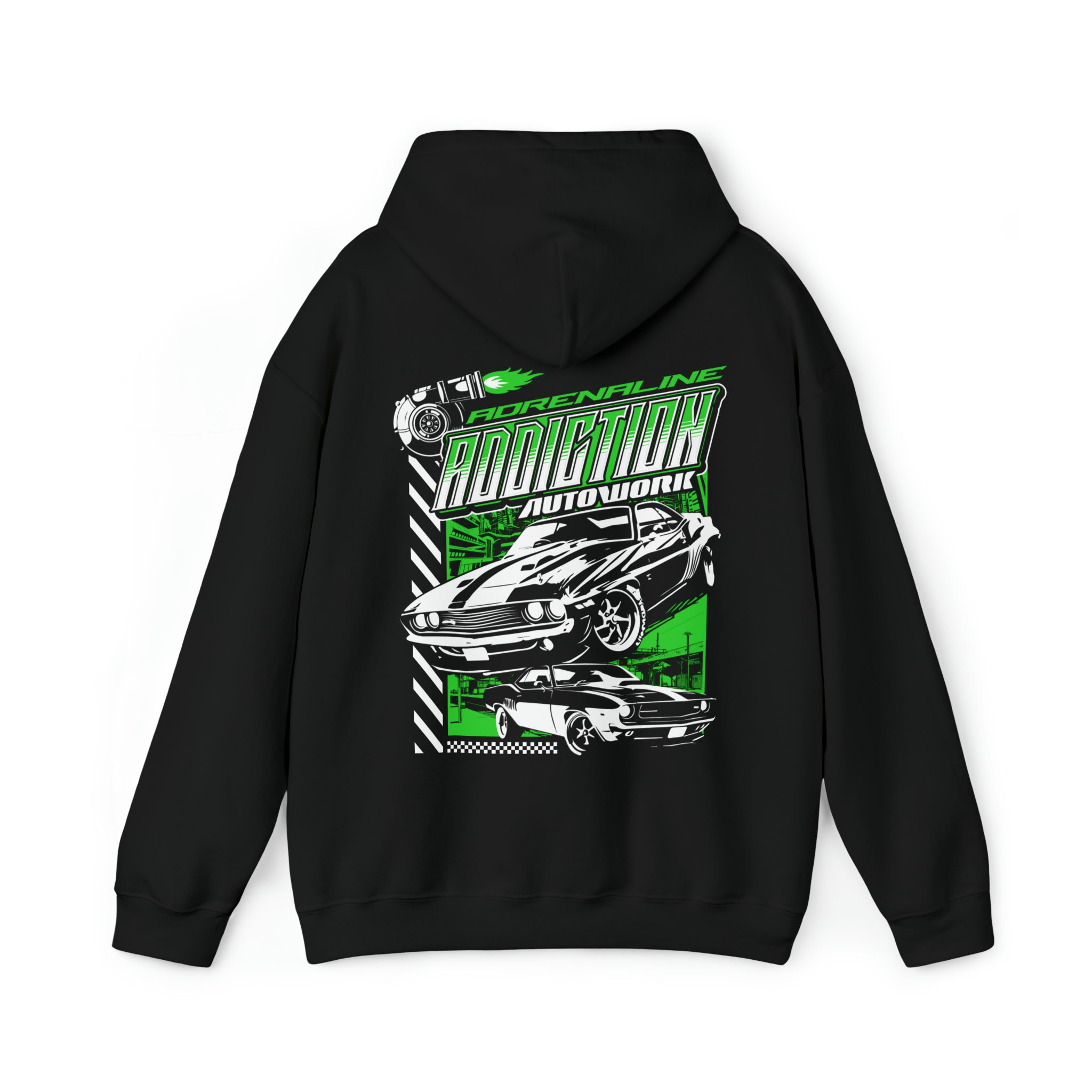 ADRENALINE ADDICTION AUTOWORK HOODIE