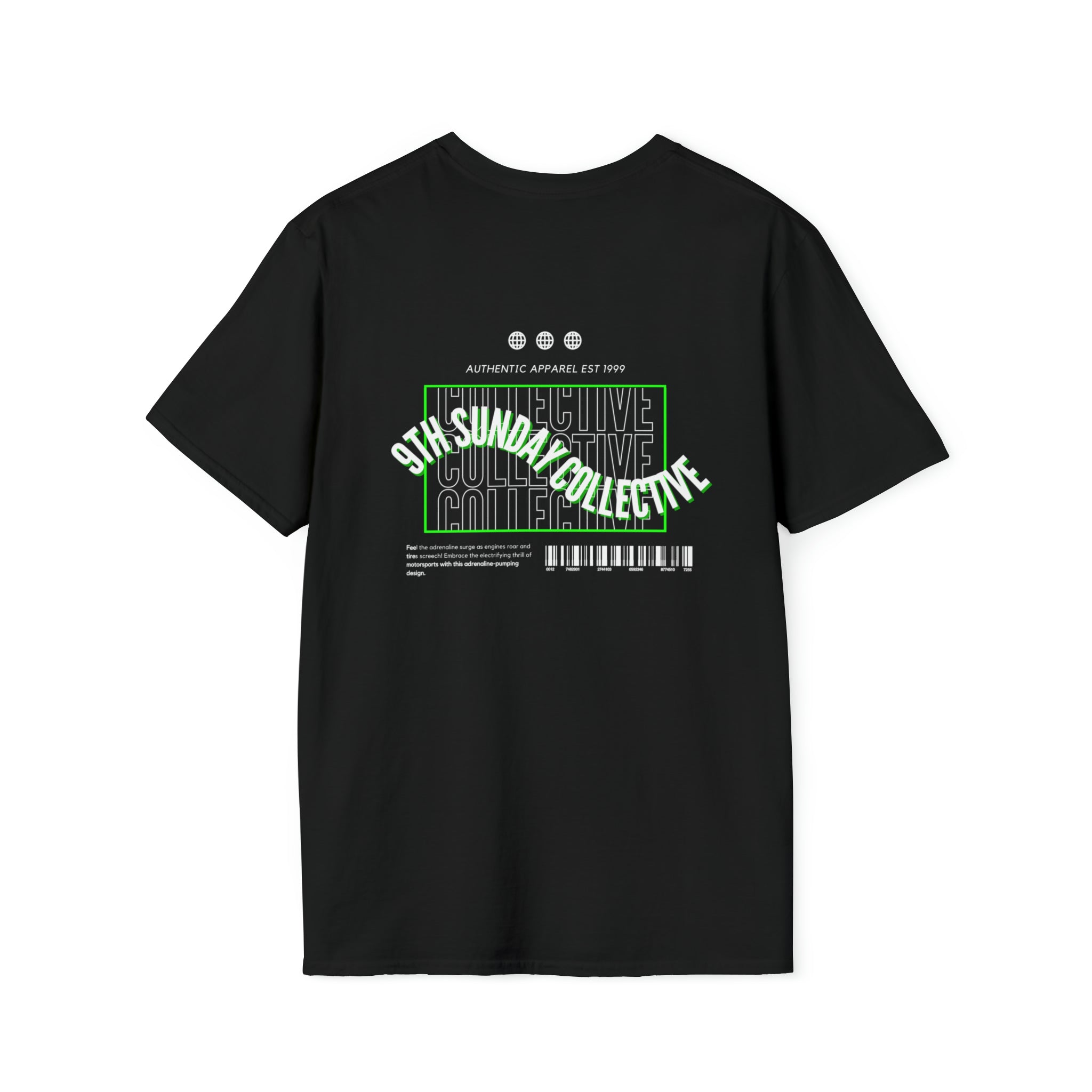9TH SUNDAY NEON TEE