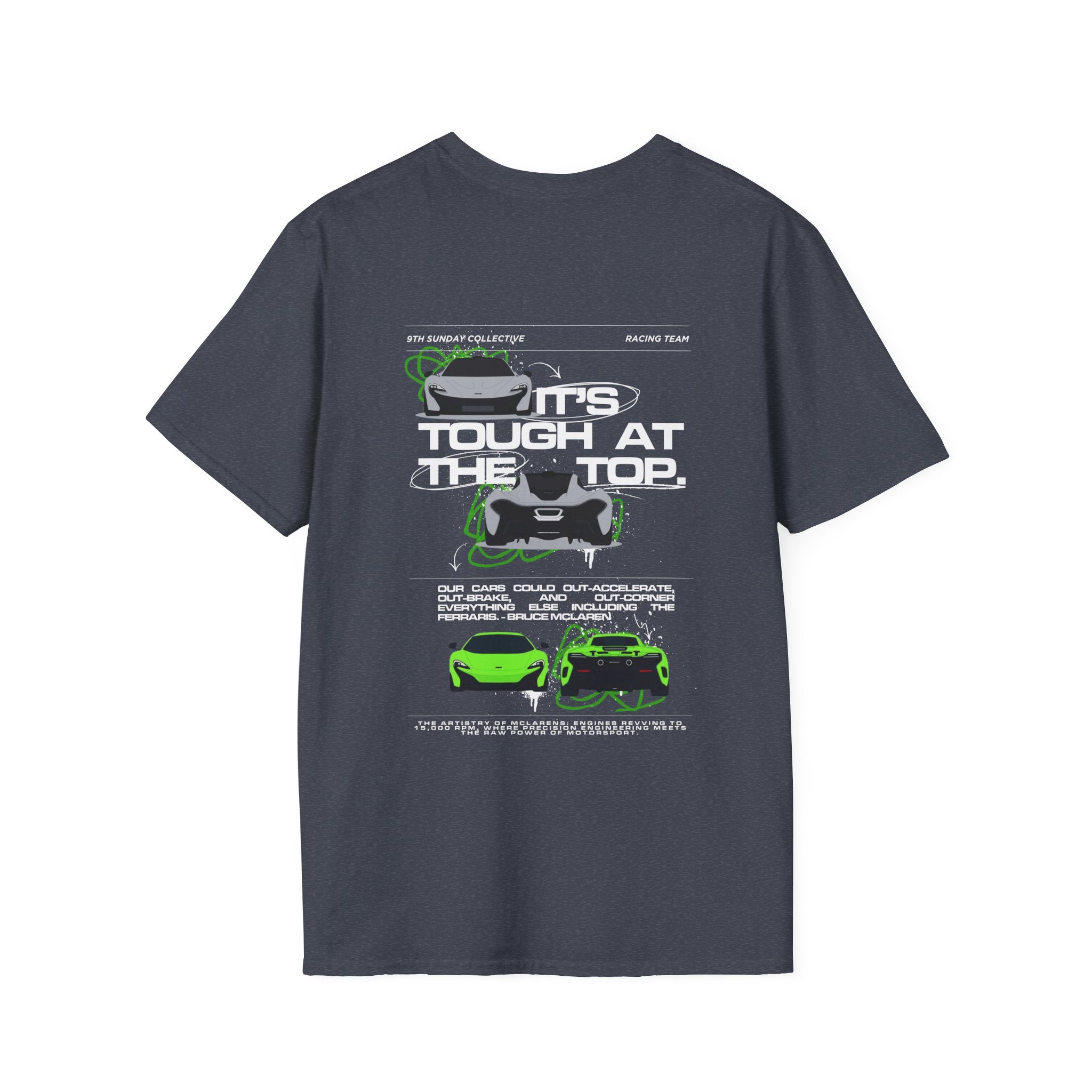 ITS TOUGH AT THE TOP RACING TEE