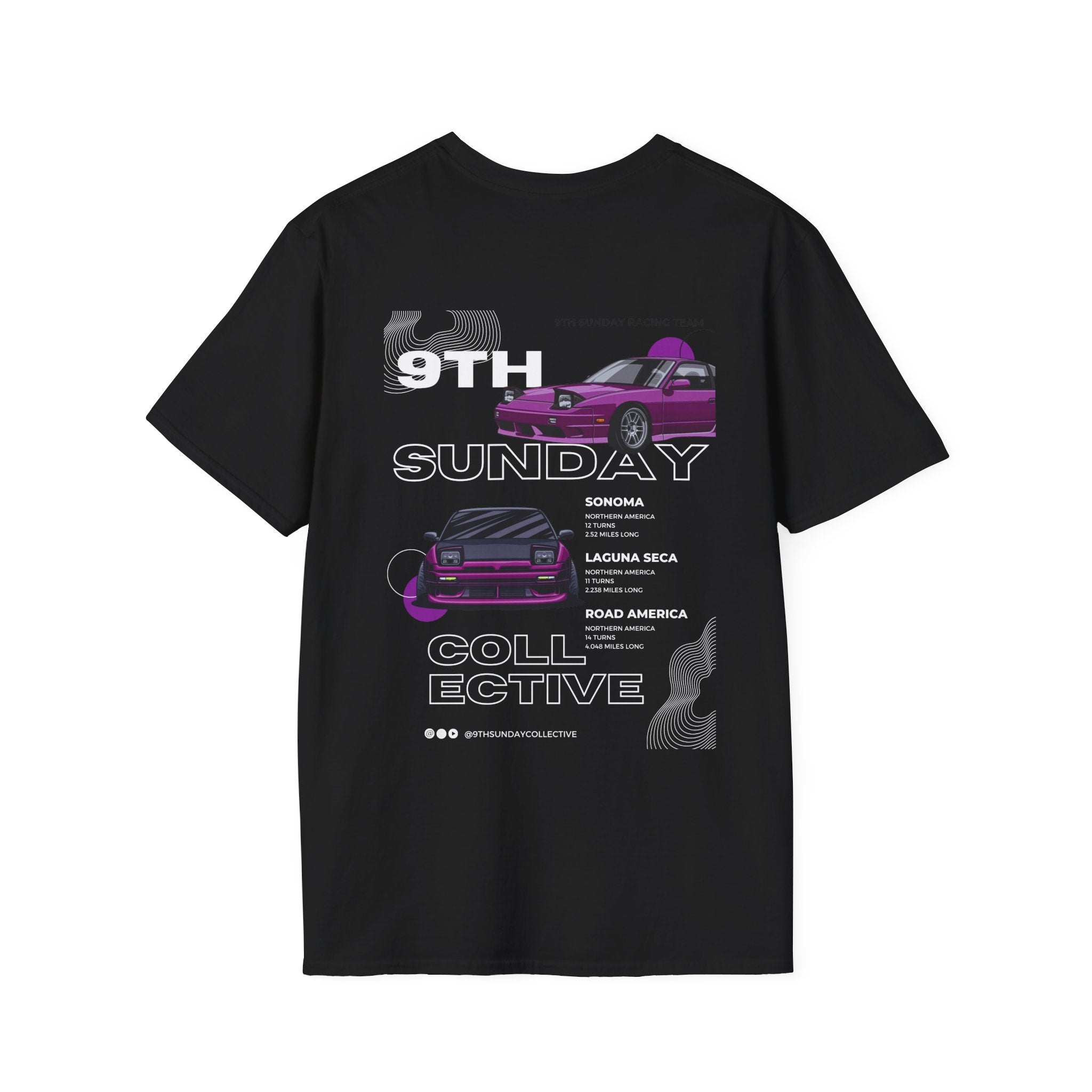 9TH SUNDAY PURPLE RACING TEE
