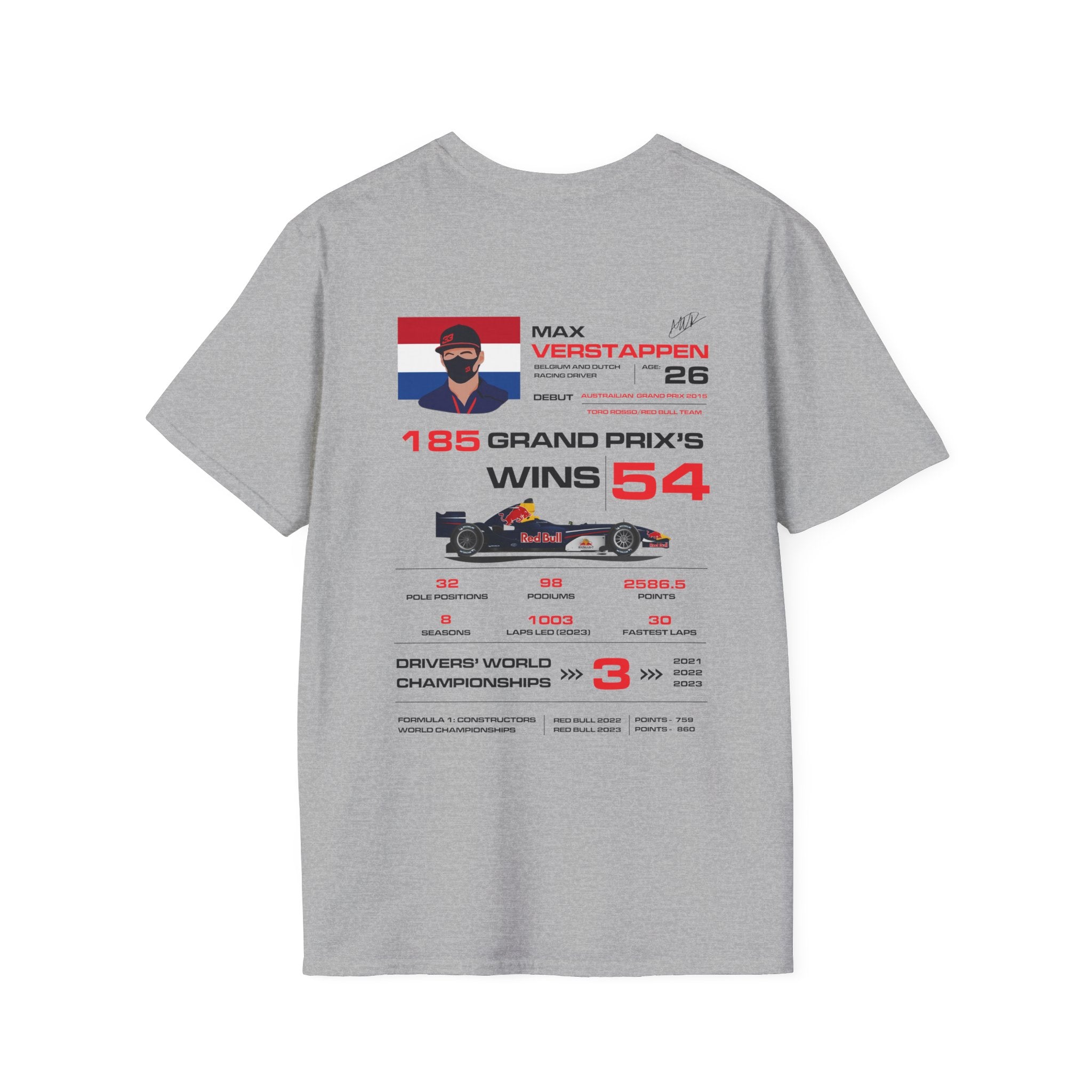 MAX VERSTAPPEN FORMULA ONE TEE