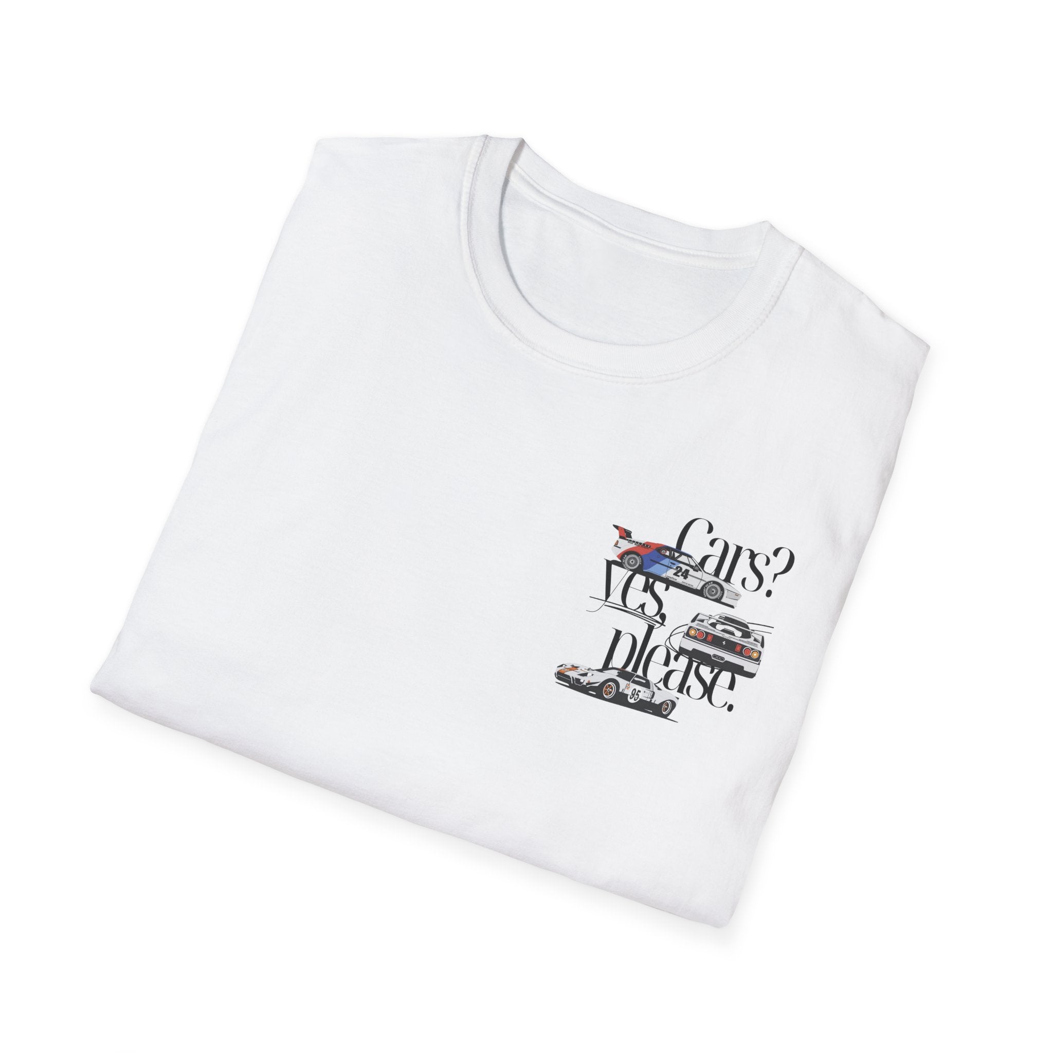 CARS - YES - PLEASE - RACING TEE