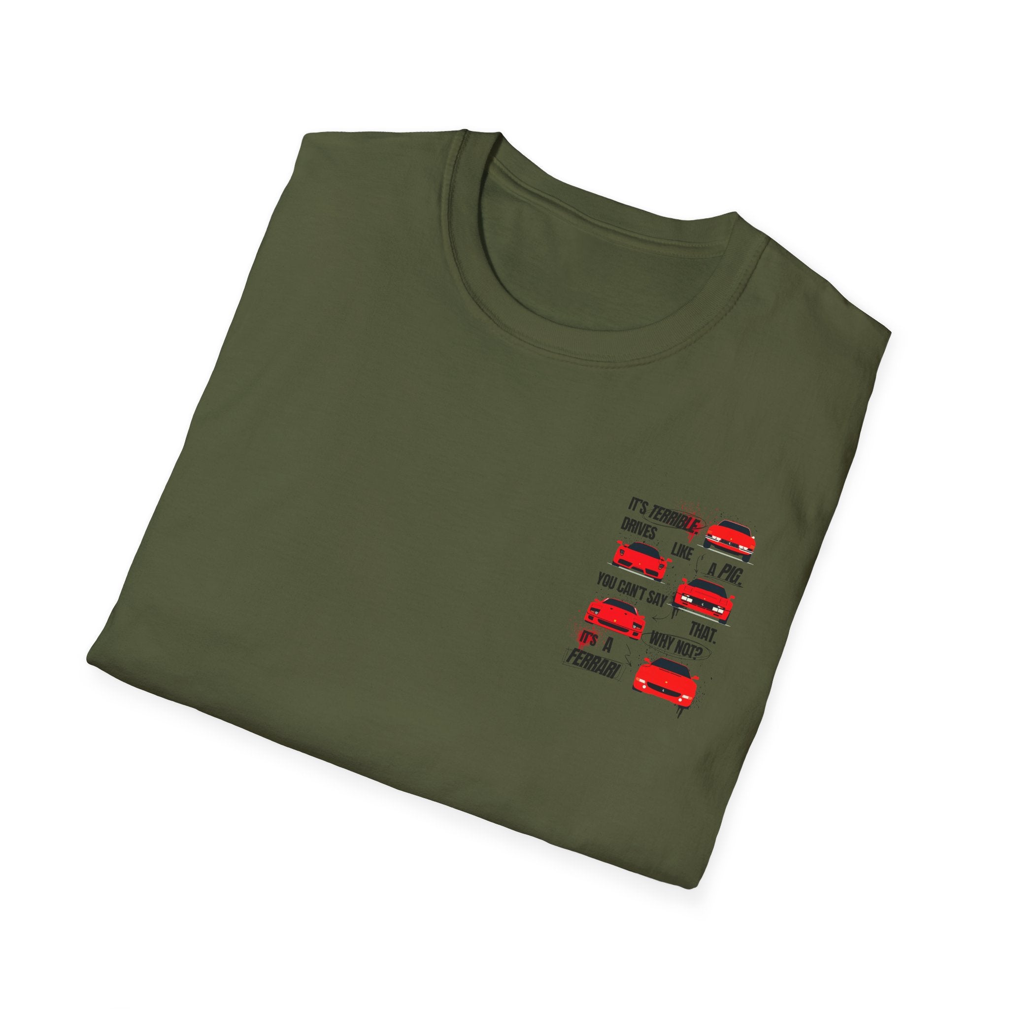 DRIVES LIKE A PIG RACING TEE