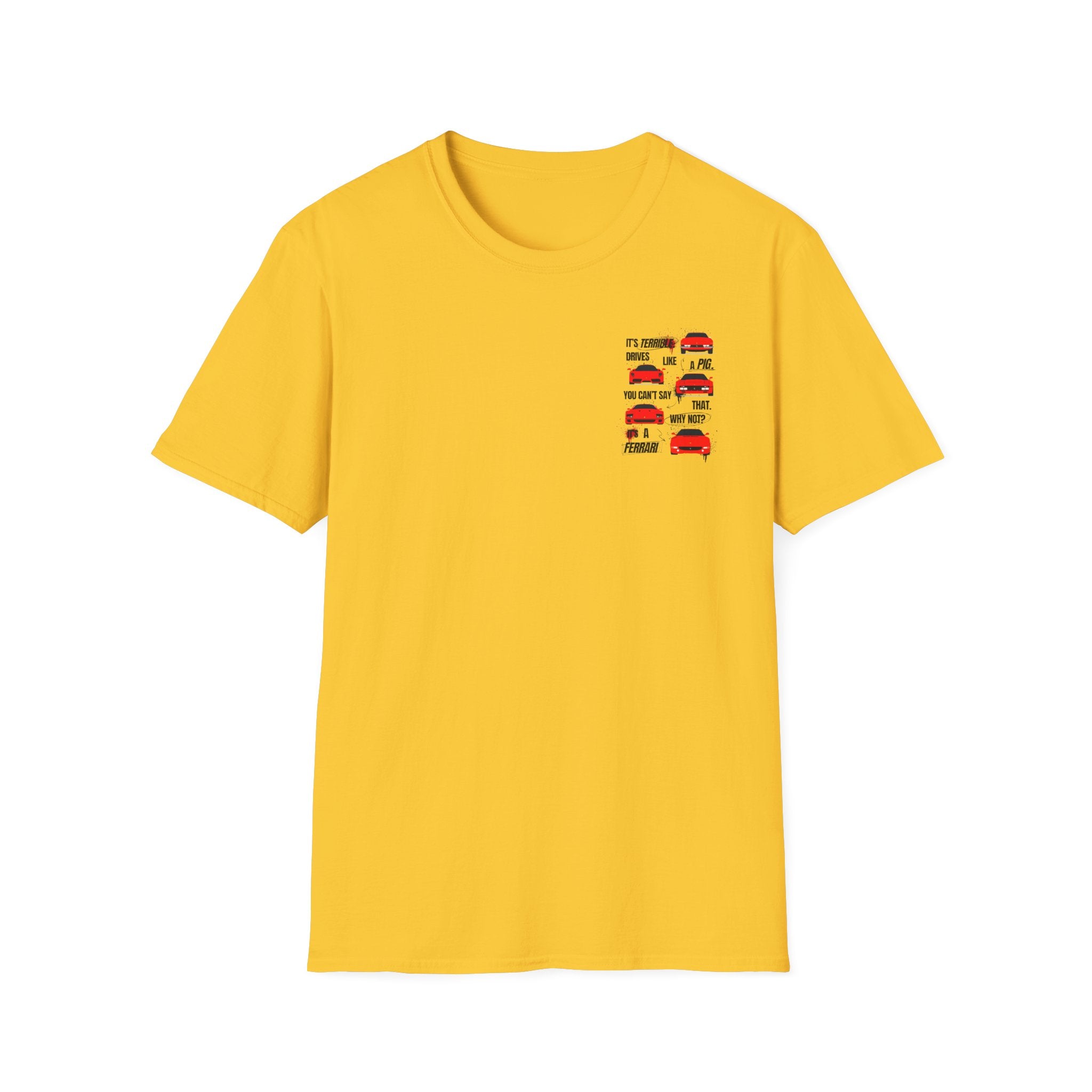 DRIVES LIKE A PIG RACING TEE