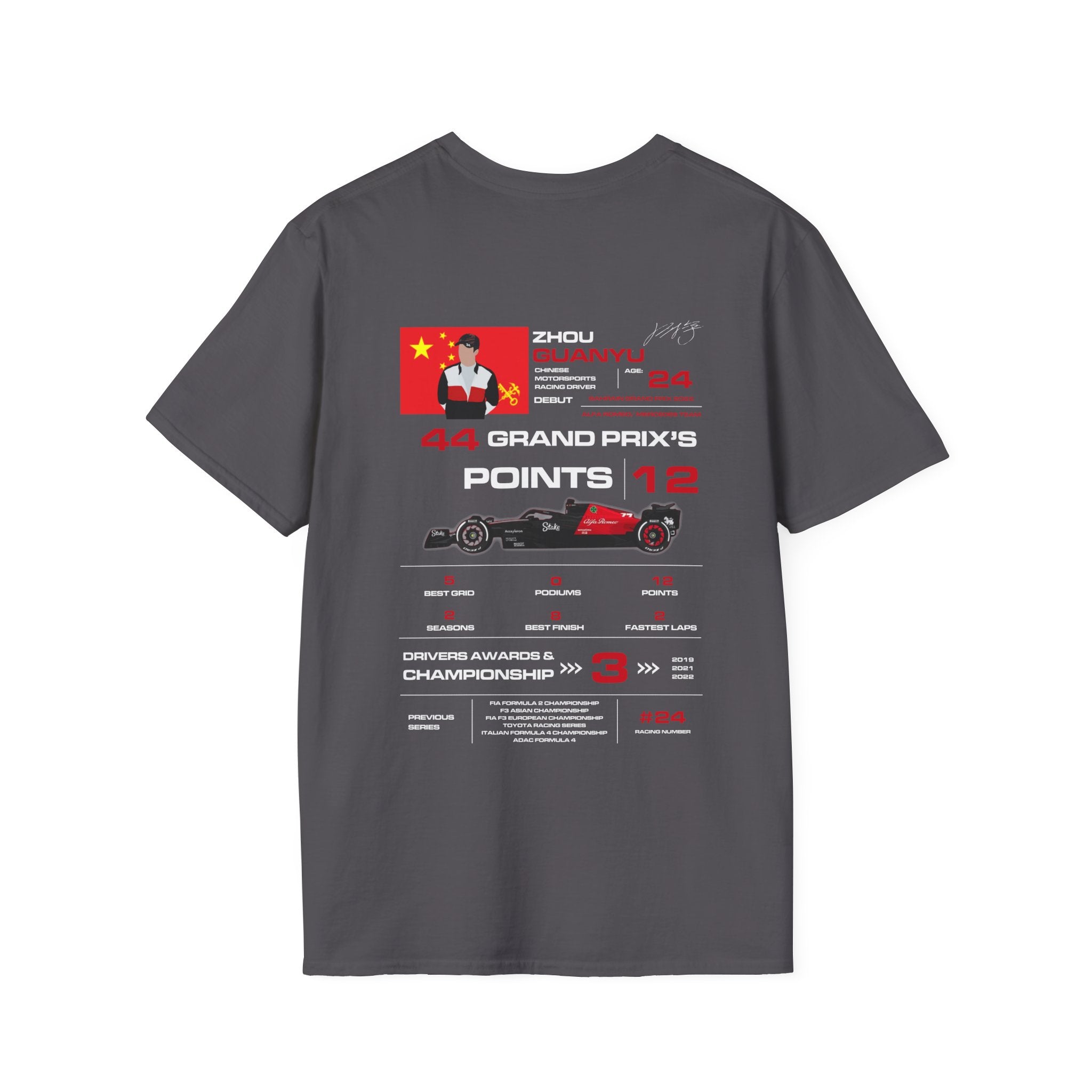 ZHOU GUANYU FORMULA ONE TEE