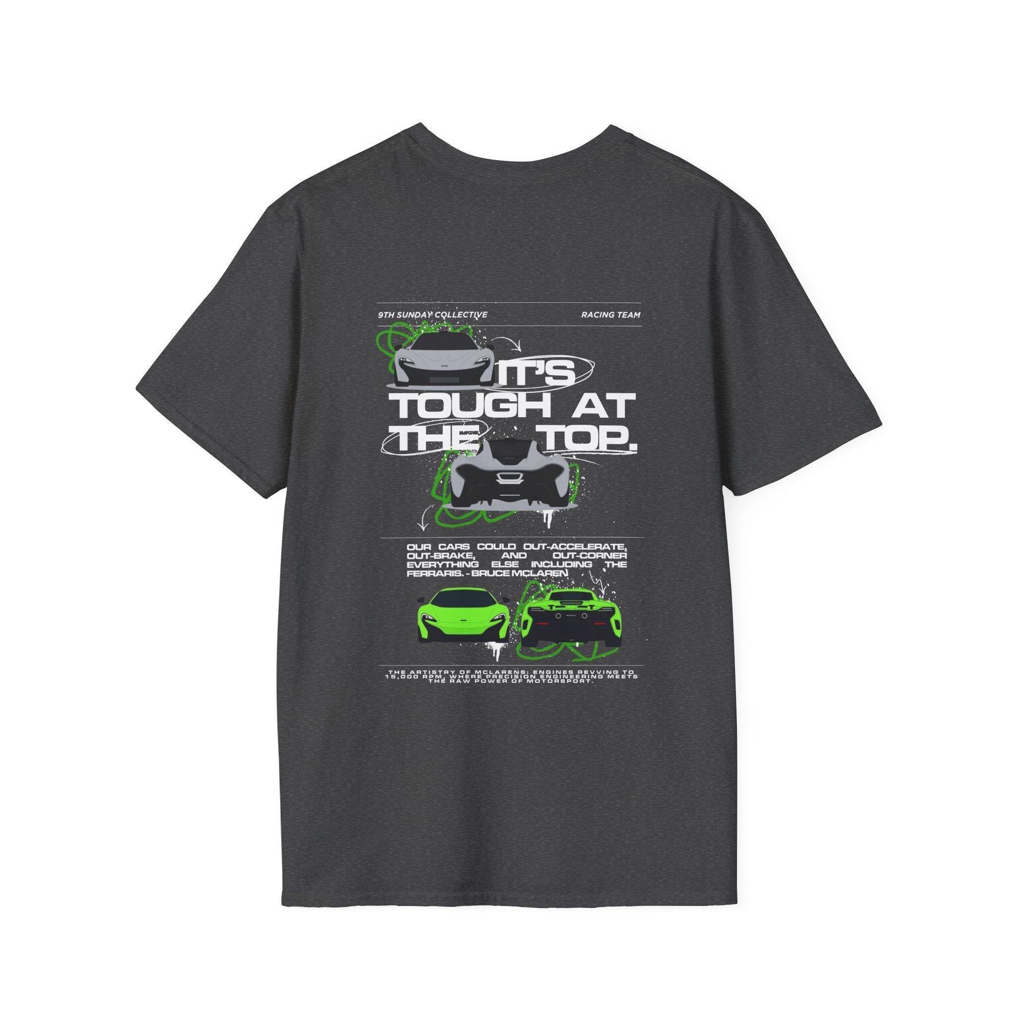 ITS TOUGH AT THE TOP RACING TEE