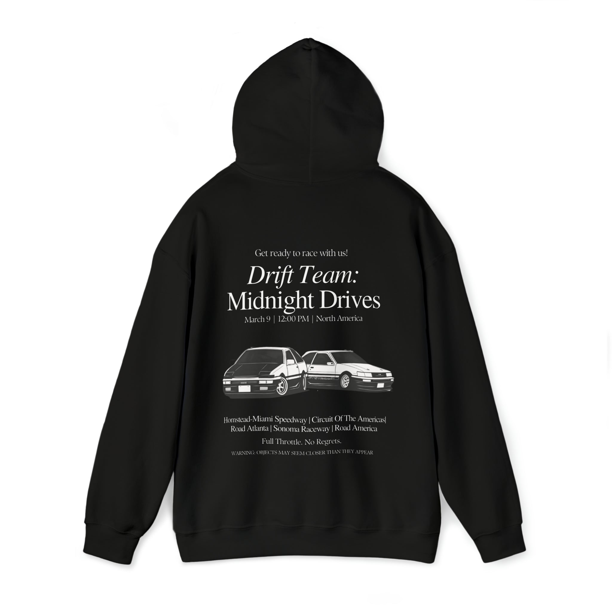 DRIFT TEAM: MIDNIGHT DRIVE HOODIE
